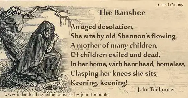 The Banshee by John Todhunter Image copyright Ireland Calling
