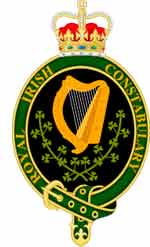 Royal Irish Constabulary logo. Photo copyright MrPenguin20 CC3