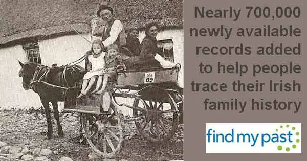 New records available for people researching their Irish roots