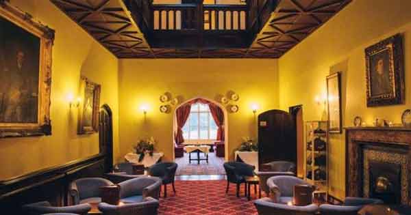Markree Castle lounge