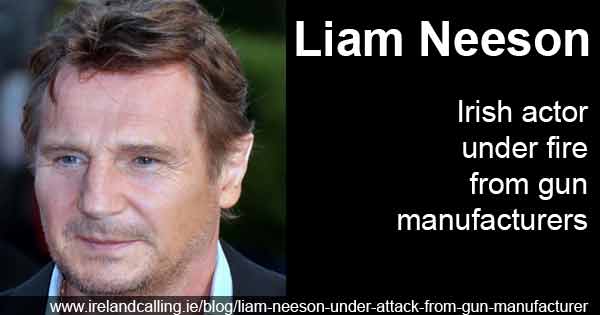 Gun manufacturers plan boycott of Liam Neeson films