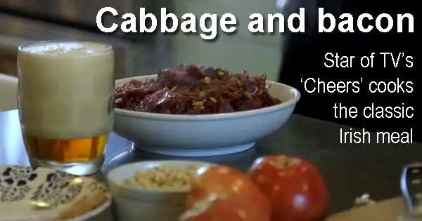 Cabbage and bacon recipe. Image copyright Ireland Calling