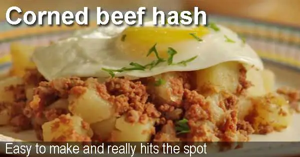 How to make a corned beef hash. Image copyright Ireland Calling