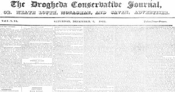 Irish and British newspaper records at findmypast