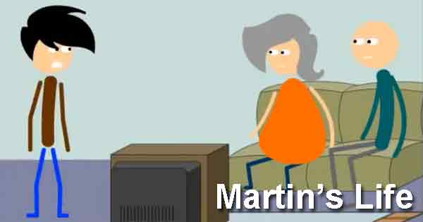 Martin's Life - Irish teenager tells his parents he is going on a date