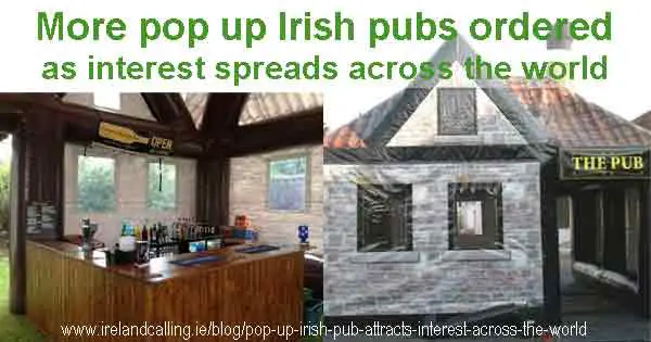 More inflatable Irish pubs ordered due to high demand