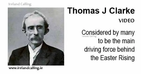 Thomas J Clarke - considered by many to have been the main driving force behind the Easter Rising