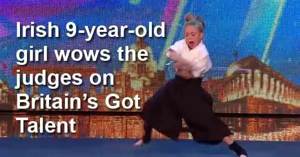 Nine-year-old Irish girl wows judges on Britain's Got Talent