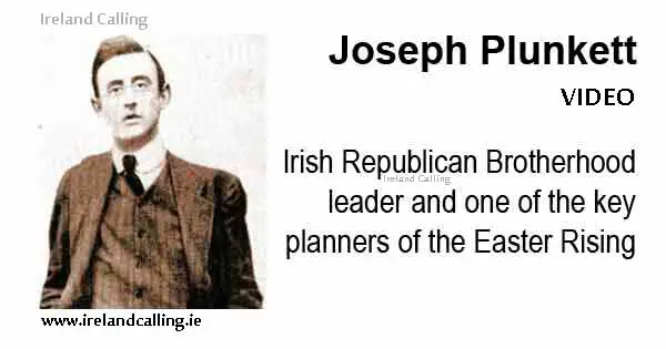 Joseph Plunkett - Irish Republican Brotherhood leader and one of the key planners of the Easter Rising