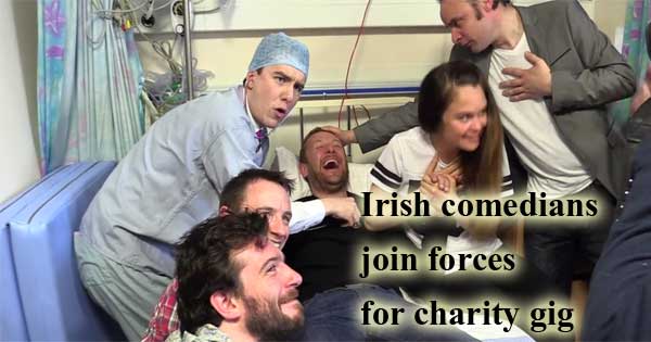 Irish comedians join forces in charity gig