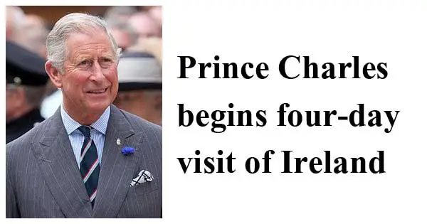 Prince Charles begins his four-day visit to Ireland. Photo Copyright Maximus0970 CC2