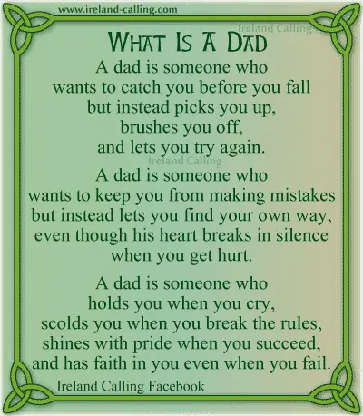 6_21_Insp_Fathers-Day_What-Is-A-Dad-Image-copyright-Ireland-Calling