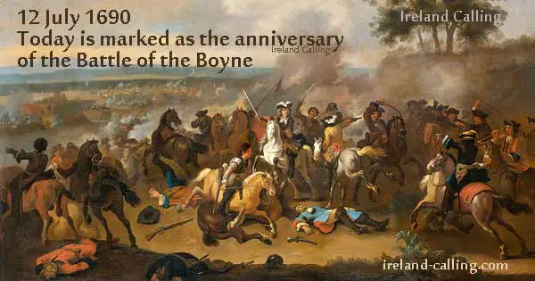 Battle-of-the-Boyne-between-James-II-and-William-III Image Ireland Calling