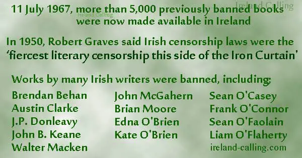 banned-books Image copyright Ireland Calling