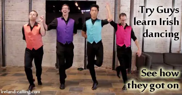 Try Guys learn Irish dancing - see how they got on