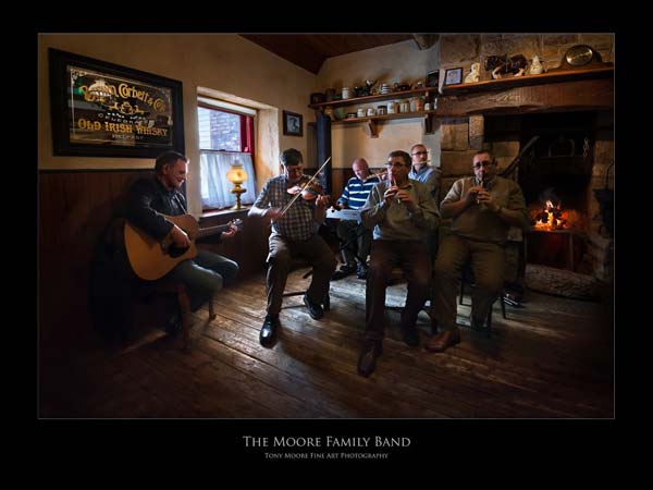 The Moore Family Band by photographer Tony Moore