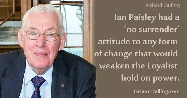 Dr Ian Paisley. Photo copyright Scottish and Northern Ireland Ministers CC2