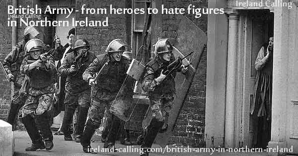 Troubles in Northern Ireland. Operation Banner. Image copyright Ireland Calling