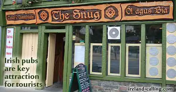Irish pubs are key attraction for tourists