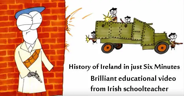The History of Ireland in just Six Minutes - great video from Irish teacher