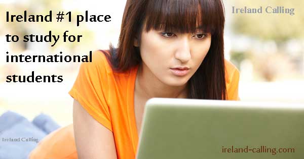 Ireland #1 place to study for international students
