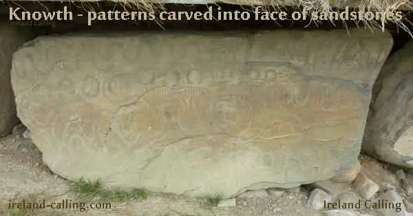 Knowth_carving-on-sandstone-Image-copyright-Ireland-Calling