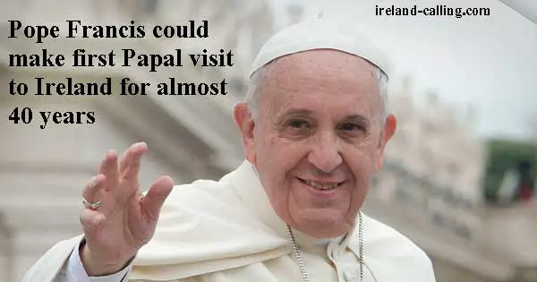 Pope could make first visit to Ireland for 39 years. Photo copyright Jeffrey Bruno CC2