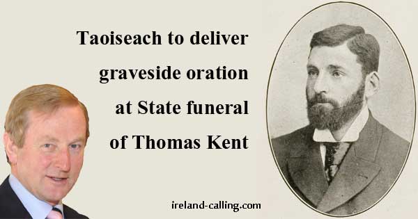 Thomas Kent State funeral. Enda Kenny photo copyright Ignis Fatuus CC2 