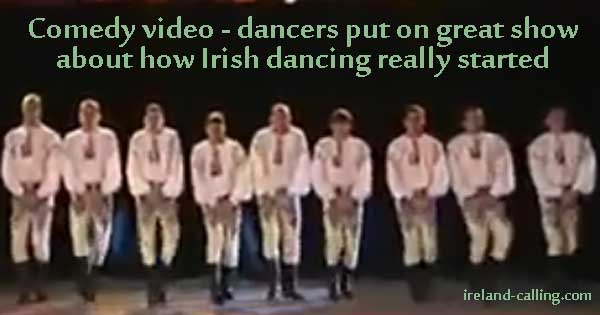 Is this how Irish dancing really started?