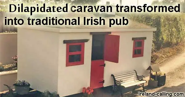Irish pub caravan