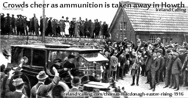 Howth ammunition for Easter Rising. Image copyright Ireland Calling