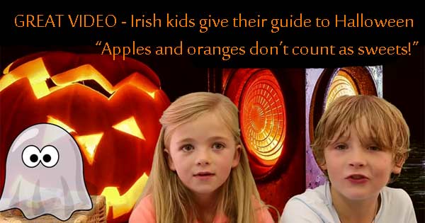 Irish kids give their guide to Halloween