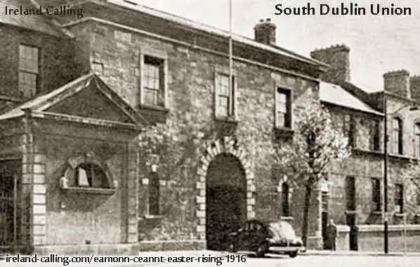 South Dublin Union area of fighting in the Easter Rising 1916