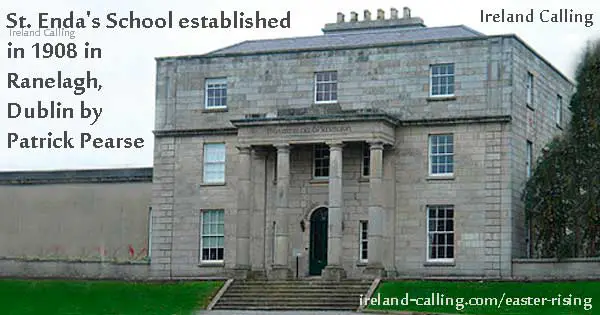 St Endas School now the Pearse Museum. Image copyright Ireland Calling