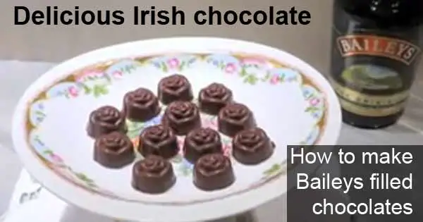 How to make Baileys filled chocolates