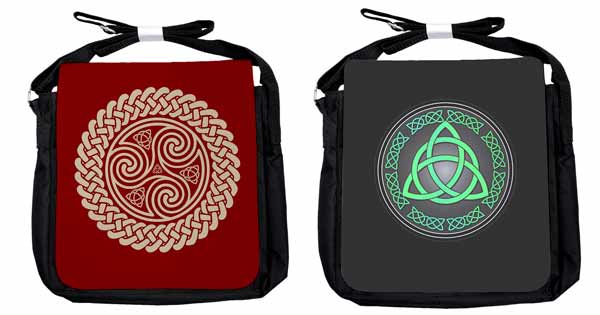 Look cool this summer with these Celtic messenger bags