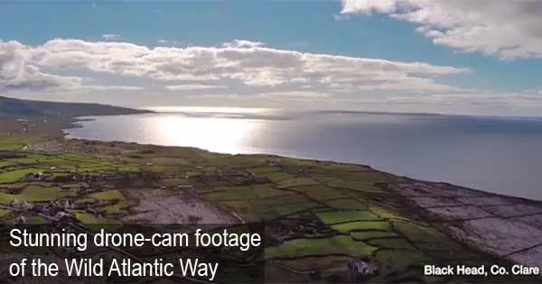 Stunning drone-cam footage of the Wild Atlantic Way