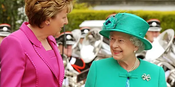 Ex-president Mary McAleese hails transformed relations between UK and Ireland
