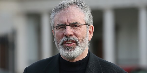 Gerry Adams dismisses bogus British ‘scare’ claims about United Ireland