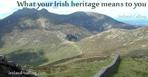 Irish heritage. Mourne Mountains. Photo copyright Ireland Calling