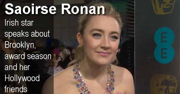 Saoirse Ronan talks about Brooklyn, awards and Hollywood friends