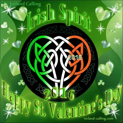 St Valentine's day. Image copyright Ireland Calling