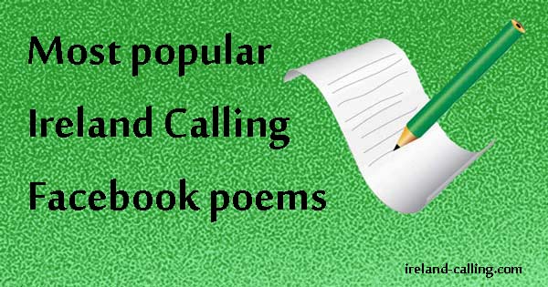 Most popular Ireland Calling Facebook poems. Image copyright Ireland Calling
