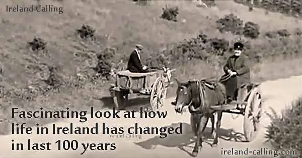 Fascinating look at how life in Ireland has changed in last 100 years