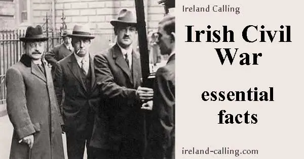 Irish Civil War essential facts. Image copyright Ireland Calling