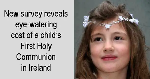 New survey reveals eye-watering cost of a child’s First Holy Communion in Ireland