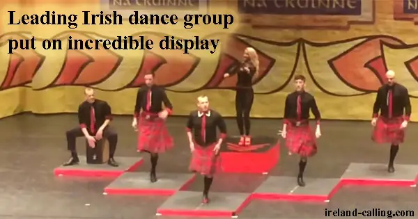 Leading Irish dance group put on incredible display