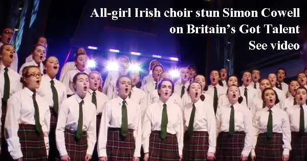 All-girl Irish choir Britain’s Got Talent