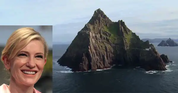 Cate Blanchett said she would love to film the next Star Wars movie at Skellig Michael