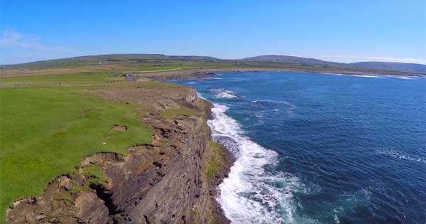 Incredible scenes of Co Mayo coast taken from the sky